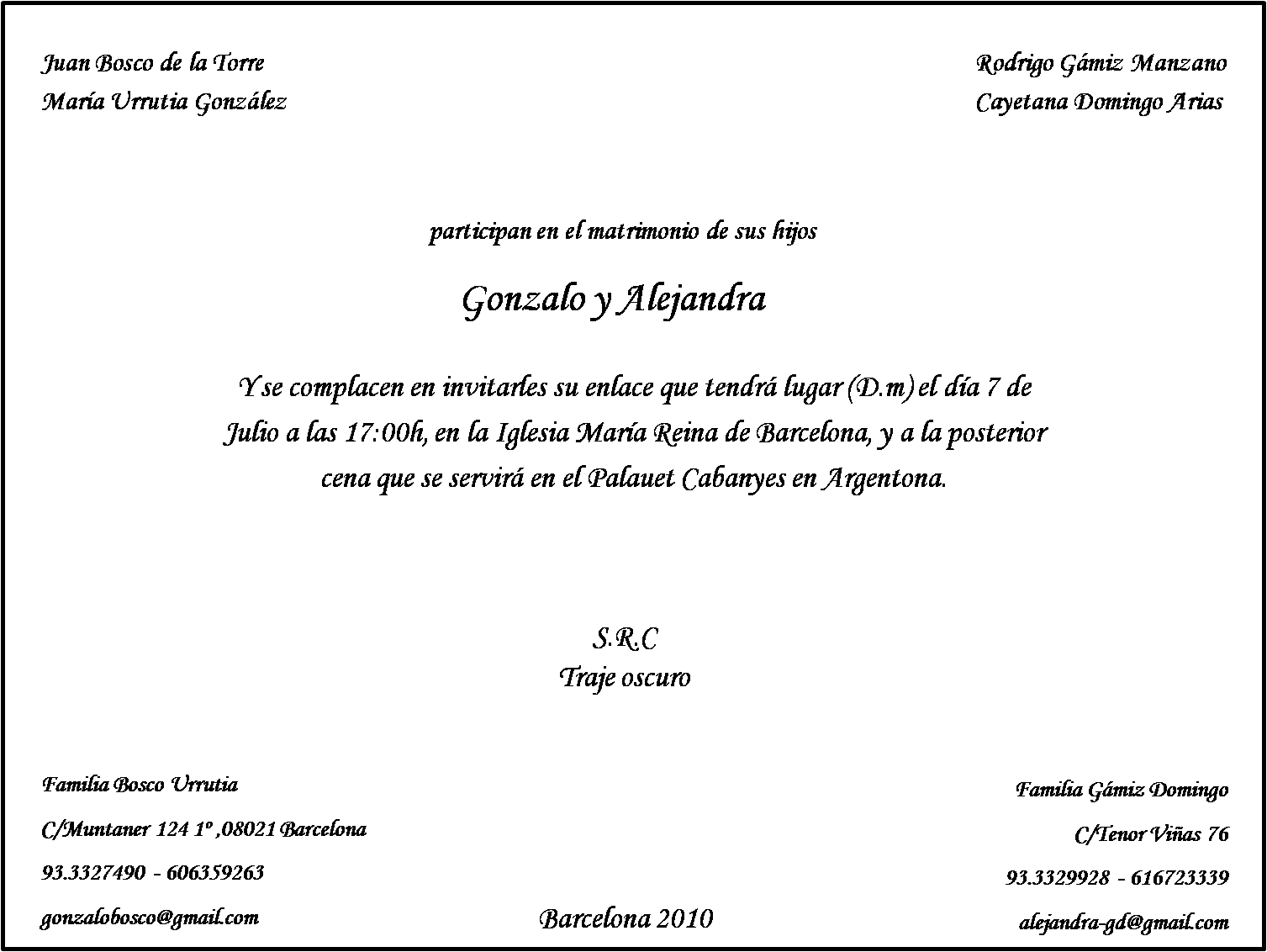 Invitaciones De Boda Aspectos De Diseño Y Formales - Invitaciones De Boda Protocolo (1507x1132), Png Download