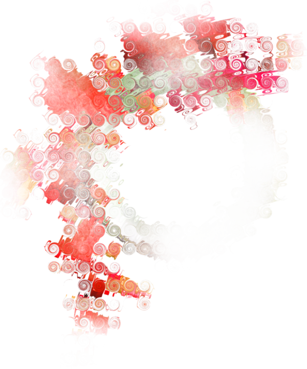 Coins,corners,bordures - Watercolor Painting (600x721), Png Download