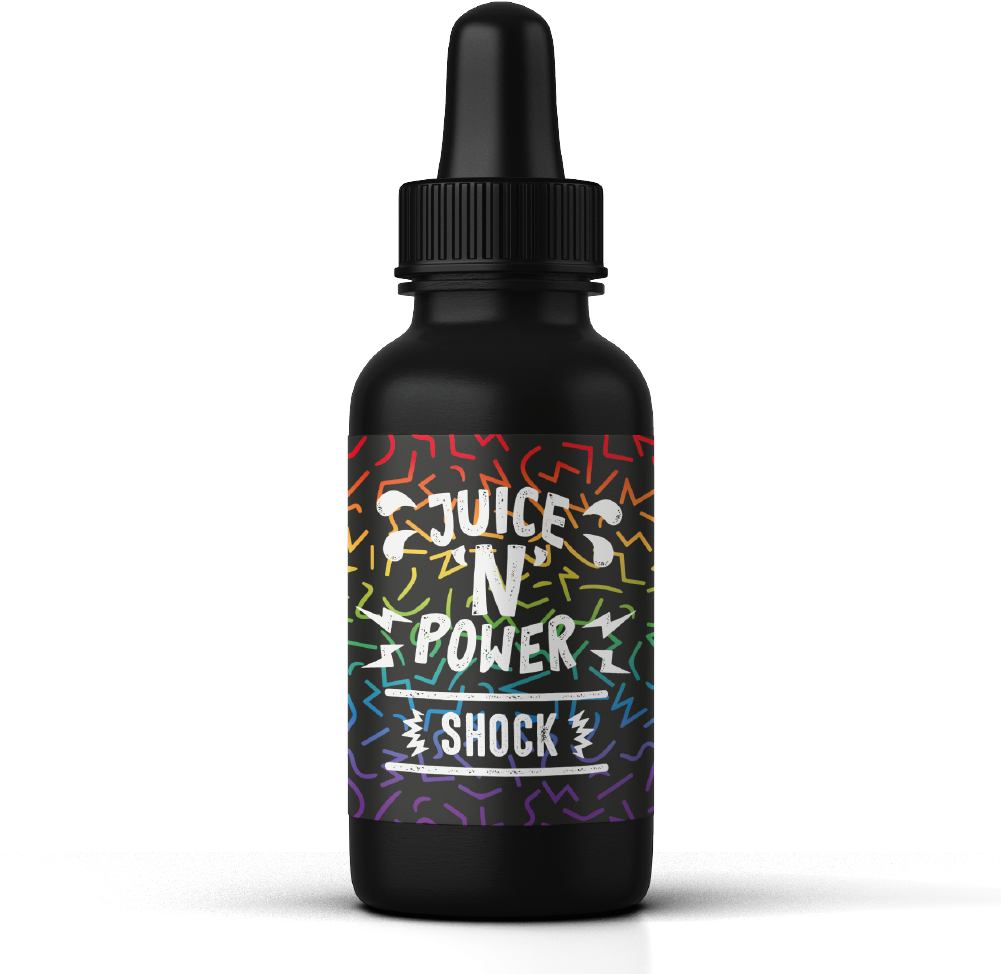 Juice N Power Shock - Hemp Oil (1000x1000), Png Download