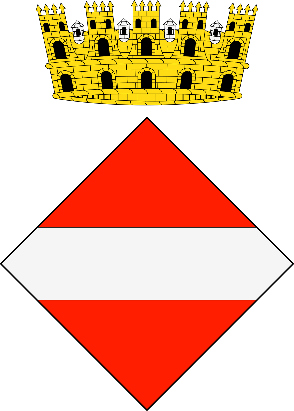 Escut Premia De Mar (1200x1676), Png Download