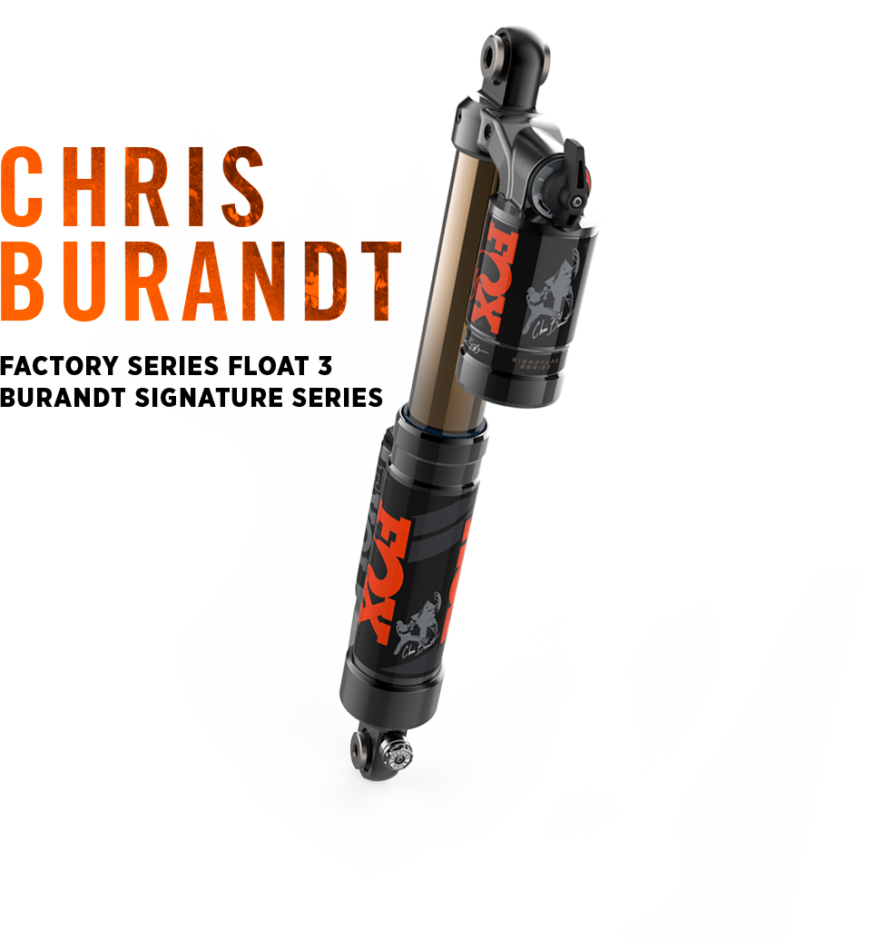 Fox Chris Burandt Float 3 Signature Series - Chris Burandt Shocks (985x1035), Png Download