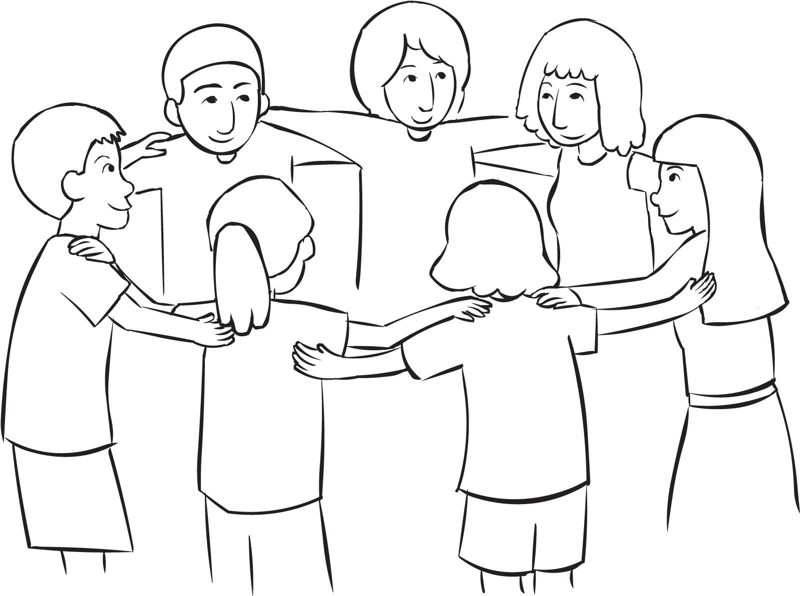 Look Up Look Down - Line Art (1600x1200), Png Download