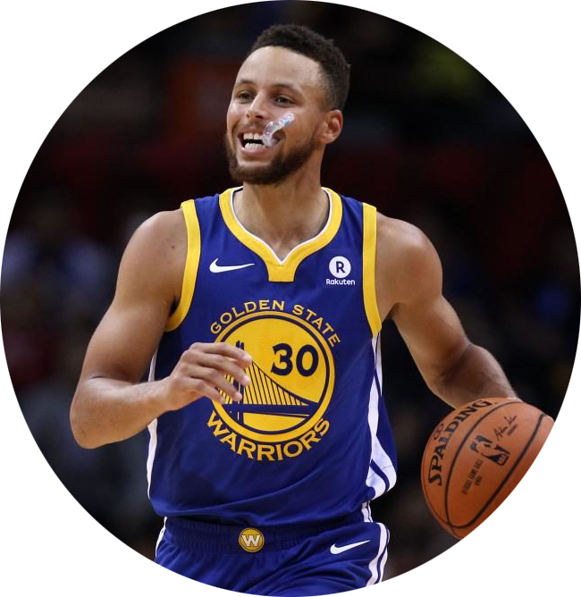 Steph Curry - Steph Curry 2017 Preseason (650x668), Png Download