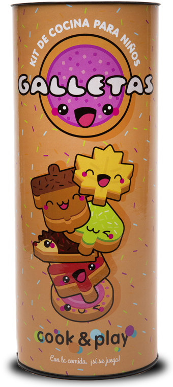 Kit De Cocina Para Ninos Galletas Png - Cartoon (800x800), Png Download