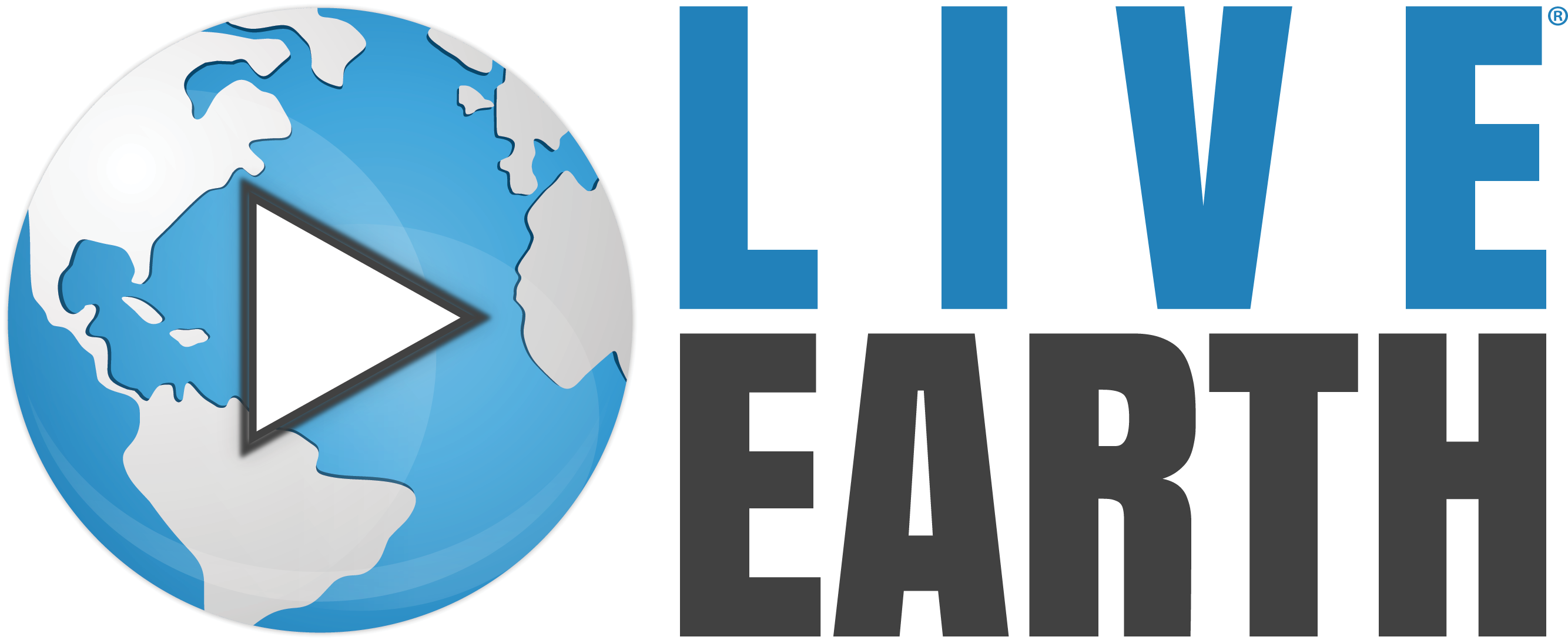 Austin, Texas, January 22, 2019 - Live Earth Logo (2690x1088), Png Download