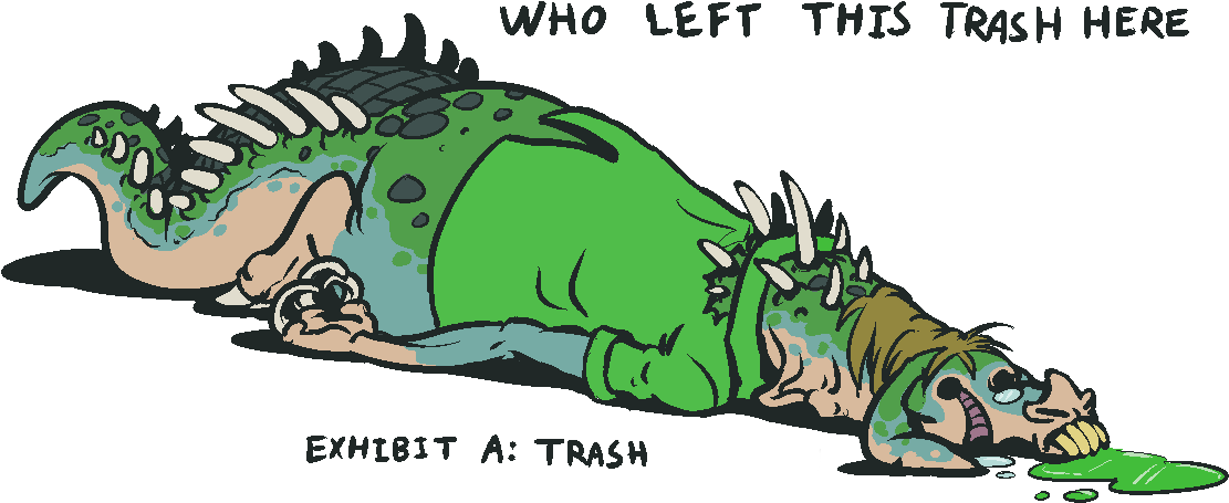 1133 X 486 6 - Pile Of Trash (1133x486), Png Download