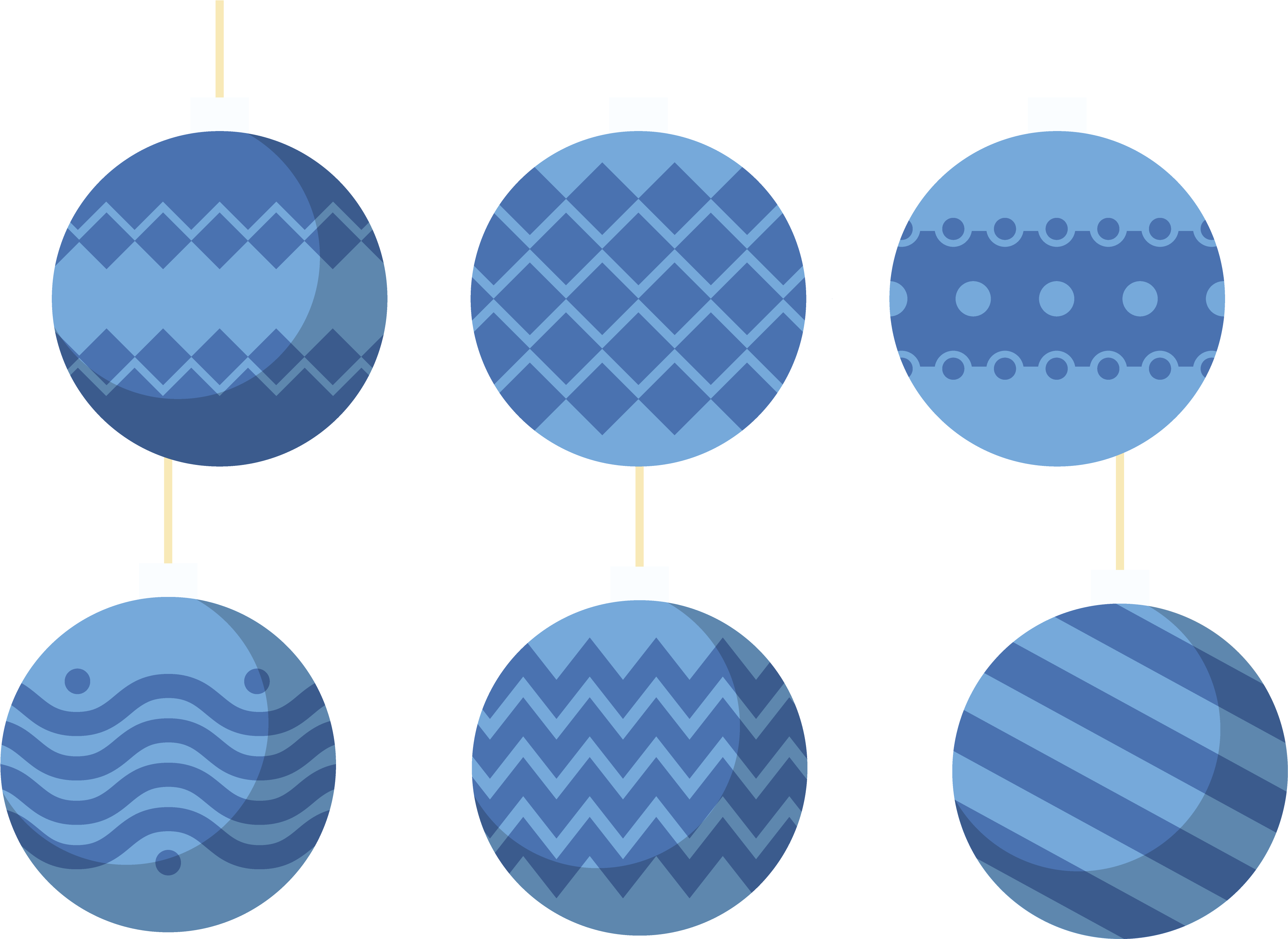 Ornament Round Decorative Ball - Christmas Day (4970x3064), Png Download
