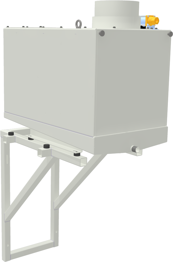 Wall Frame For Mechanical Oil Mist Separator - Whiteboard (1200x1200), Png Download