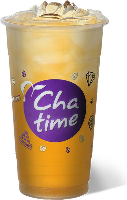 Lemon Green Tea - Taro Milk Tea Chatime (480x915), Png Download