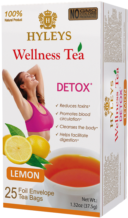 Load Image Into Gallery Viewer, Detox Lemon Tea - Hyleys Garcinia Cambogia Green Tea (600x800), Png Download
