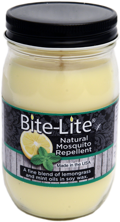 Natural Mosquito Repellent Premium Soy Wax Pint Glass - Lime (422x762), Png Download