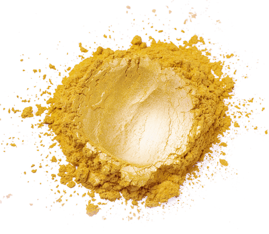 Super Gold Pearl Dust - Gold Powder Png (864x864), Png Download