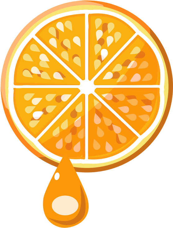 Free Clipart - Orange Juice Gif Clipart (800x800), Png Download