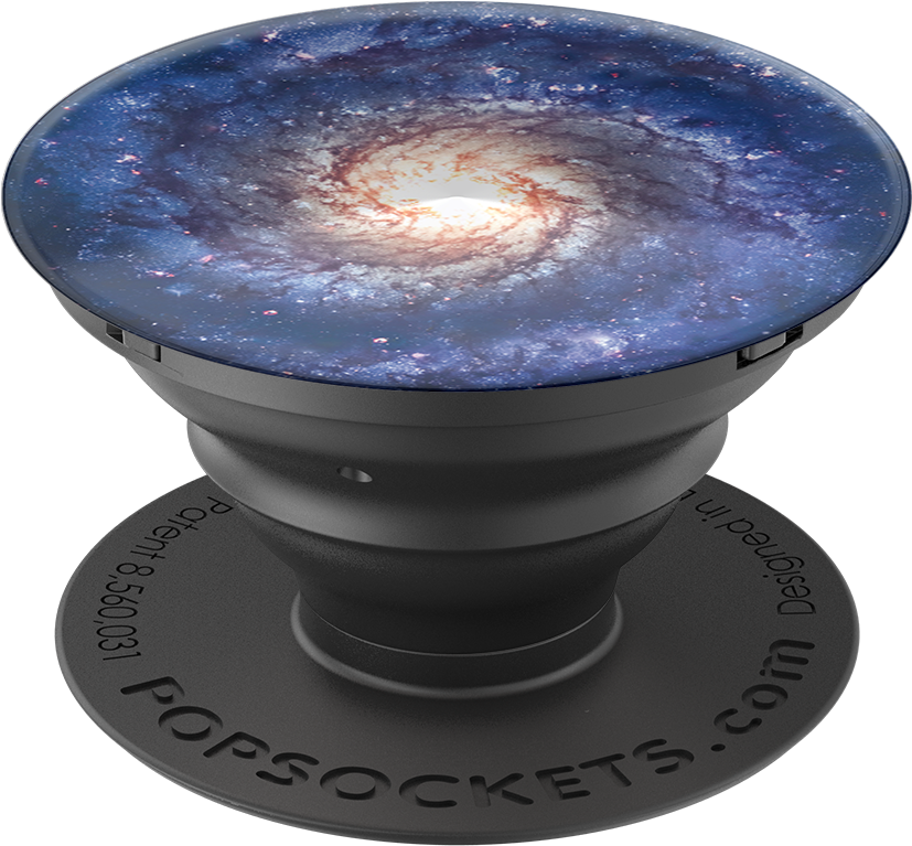 Twist Spiral Galaxy - Chicago Bears Popsocket (1000x1000), Png Download