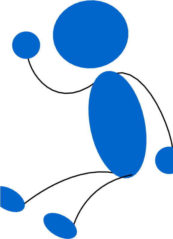 Get Notified Of Exclusive Freebies - Stickman Sitting (574x800), Png Download