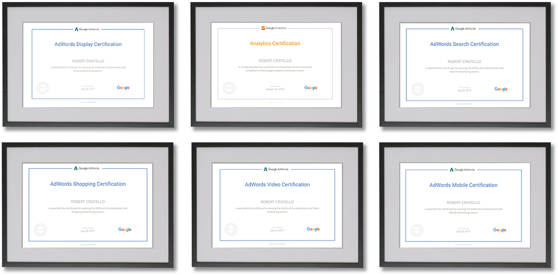 Google-certificates Google Certifications - Google Certifications (1183x610), Png Download