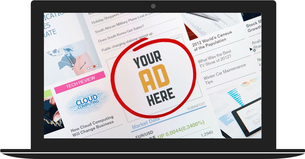 A Digital Display Advertising Campaign Overview - Advertising (1200x640), Png Download