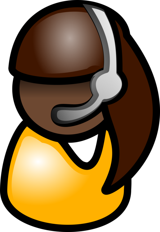 516 X 750 3 - Telephone Operator Clip Art (516x750), Png Download