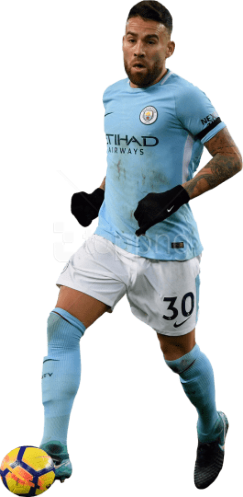 Free Png Download Nlas Otamendi Png Images Background - Football Player (480x979), Png Download