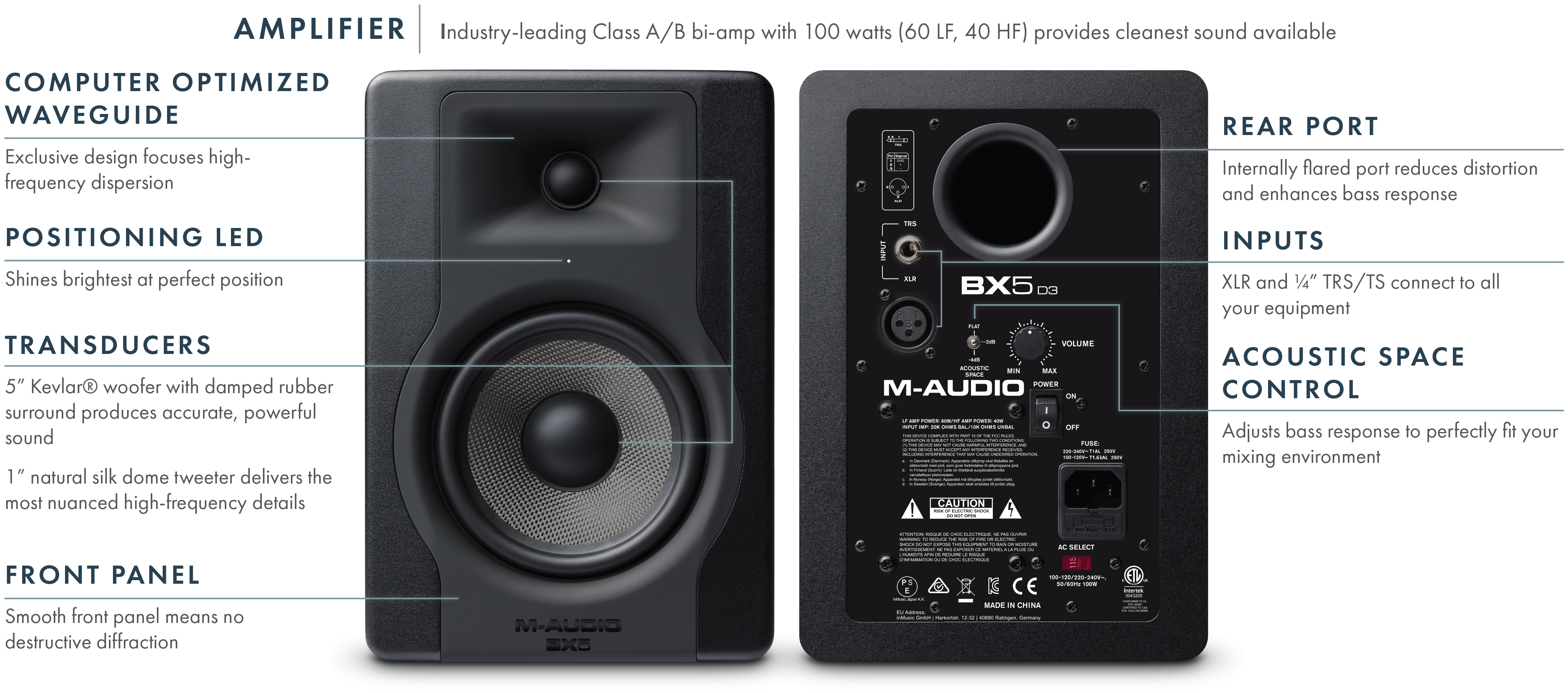 Why You Need A Monitor - M Audio Bx5 D3 (4448x2032), Png Download