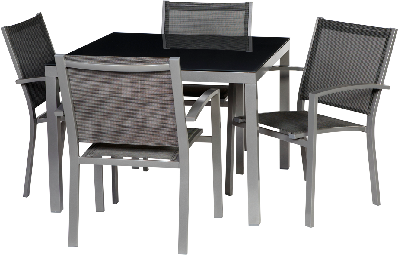 Table And Chairs Png - Outdoor Tables And Chairs Png (1500x973), Png Download