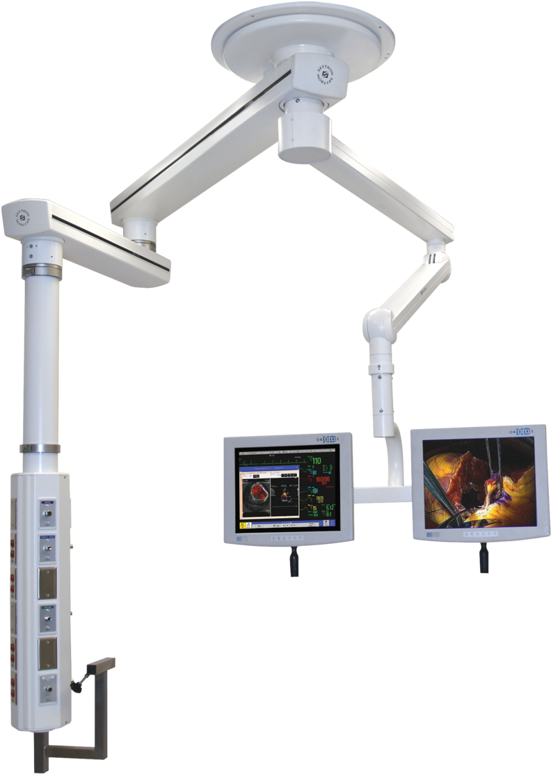 Anesthesia Dual Monitors - Video Camera (1000x1231), Png Download