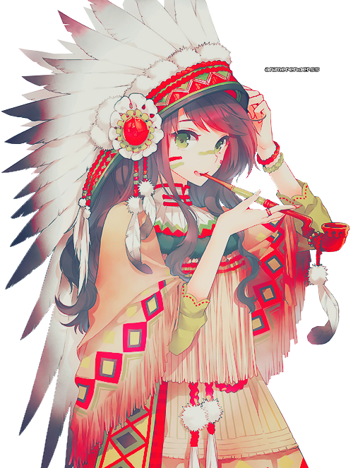 Anime, Indian, And Anime Girl Image - Harvest Moon A Tale Of Two Towns Fan Art (500x663), Png Download