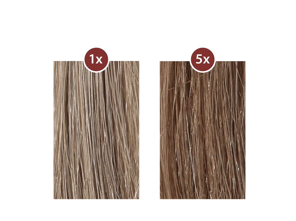 The Plantur 39 Colour Effect - Plantur 39 Brown (1378x885), Png Download