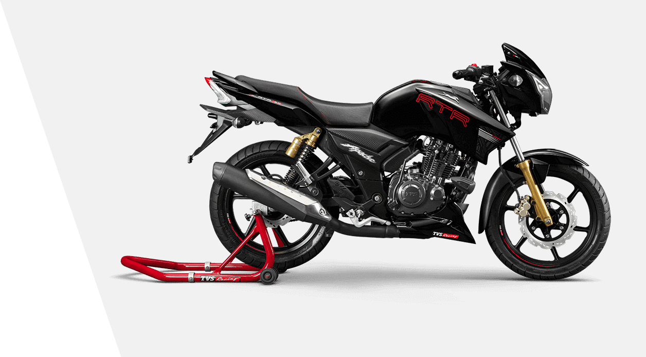 2019 Tvs Apache Rtr 180 Five Facts - 2019 Tvs Apache Rtr 180 (1256x694), Png Download