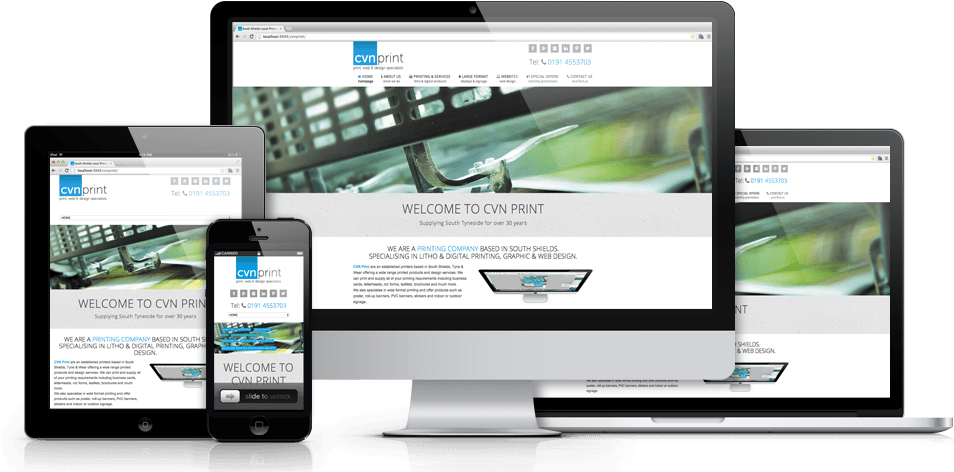 Responsive Websites - Web Development Companies In Calicut (985x505), Png Download