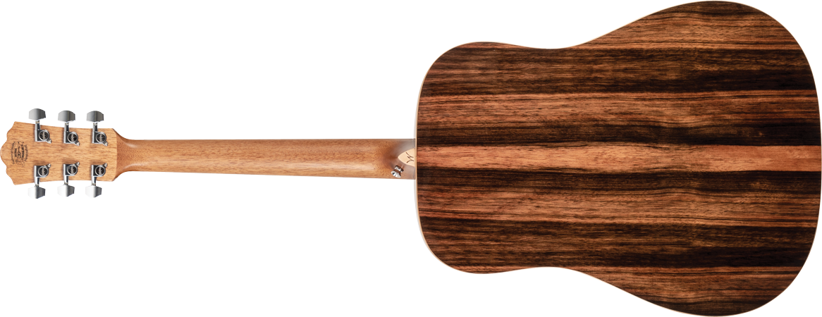 Heritage - Fender Fa 125ce Dreadnought Natural (1166x450), Png Download