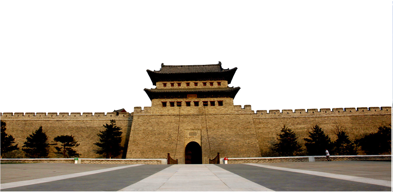 Landmark Building In China - Great Wall Of China (1340x895), Png Download