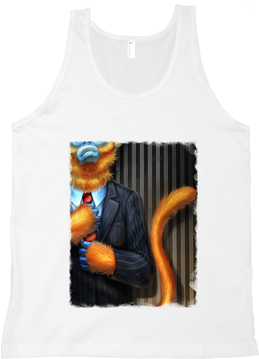 Monkey Business Tank Top - Sun Bear (852x762), Png Download
