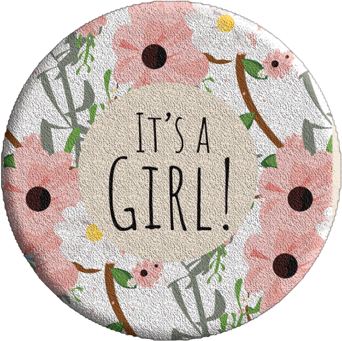 Final Diaper Cakes 4 - Circle (1000x1154), Png Download