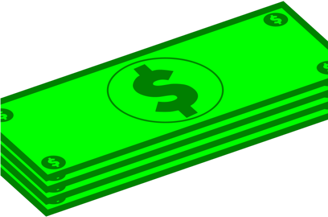 Dollar Clipart Small - Money Clipart (640x480), Png Download