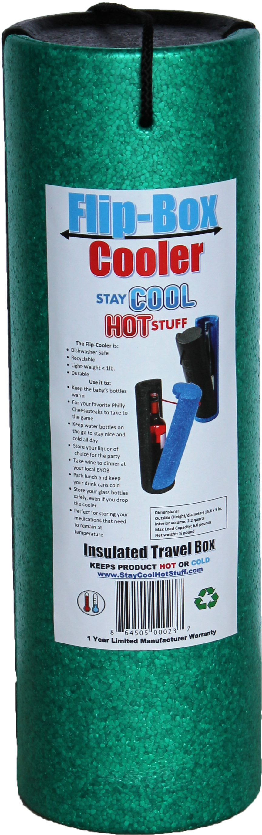 Flip Box Wine Cooler - Cylinder (1788x3348), Png Download