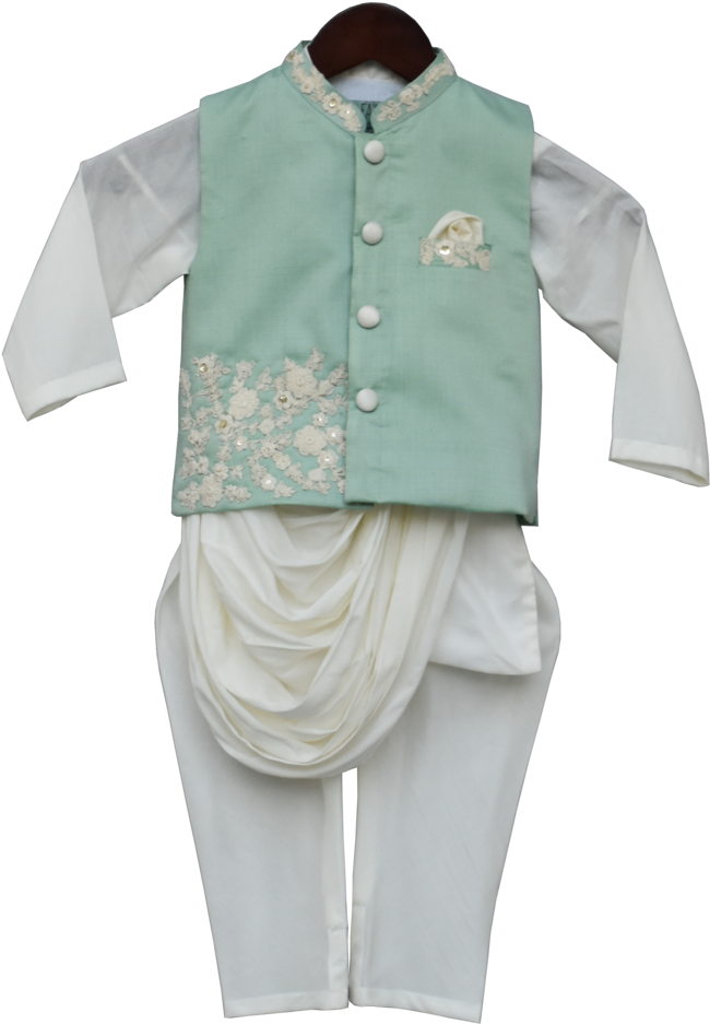 Kids Kurta Churidar - Blouse (933x1200), Png Download