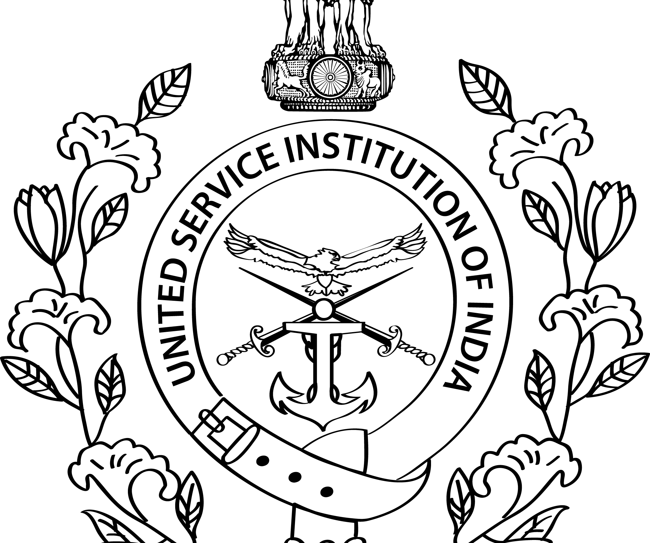 United Service Institution Of India Usi Logo - United Service Institution Of India (2155x1800), Png Download