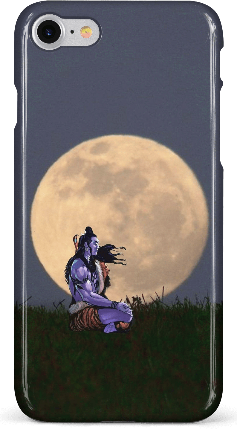 Shiva Meditation Cover - Smartphone (792x1584), Png Download