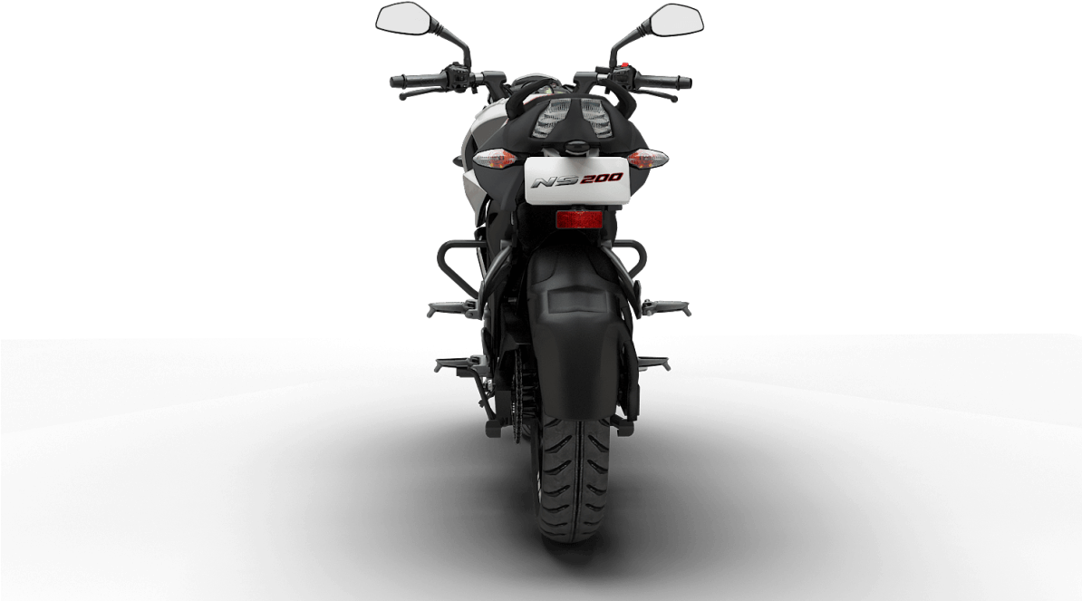 Bajaj Pulsar Ns 200 Rear - Ns 200 Rear Tyre Size (1193x773), Png Download