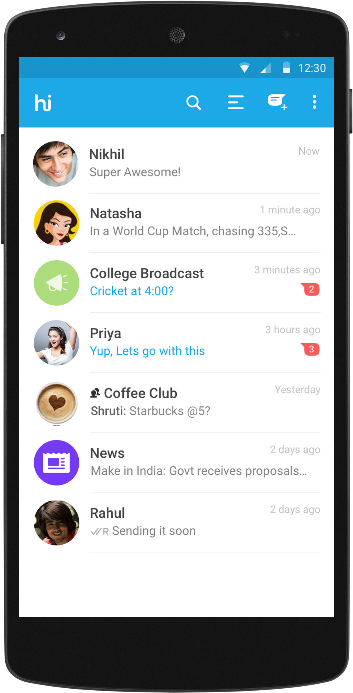 Betting Big On Games, Hike Messenger Launches Teen - Hike Mobile (1690x2857), Png Download