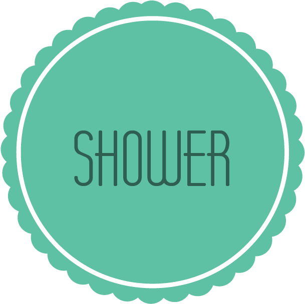 Browse Our Bridal Shower Cakes - Pastries And Desserts Labels (874x874), Png Download