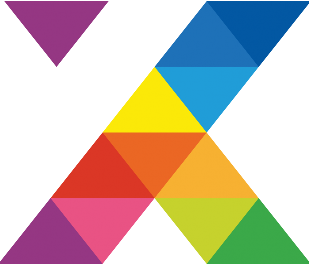 Digital Next X1 - Triangle (1000x859), Png Download