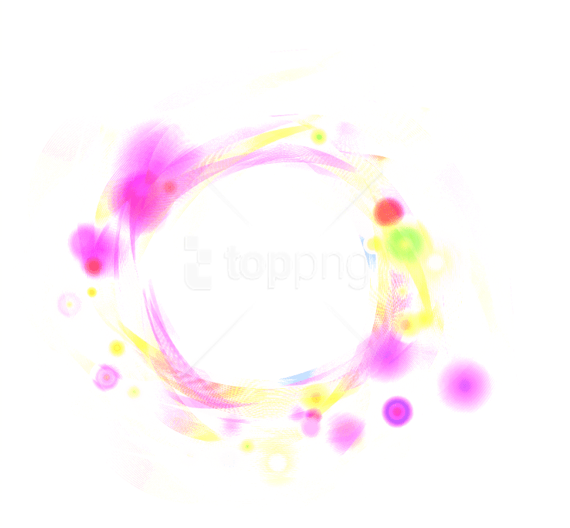 Free Png Pink Color Effect Circle Png Images Transparent - Photoshop 7 Effect Png (850x786), Png Download