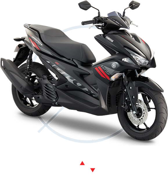 Mio Aerox - Yamaha Mio Aerox 155 (600x636), Png Download