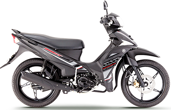 Yamaha Launches Sight - Honda Wave 110 R Matte Black (720x466), Png Download