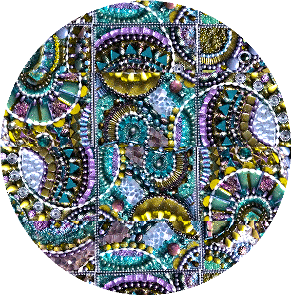 Circle-row1a - Circle Mosaics (600x600), Png Download