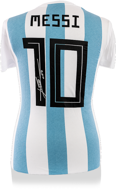 Zoom - Camiseta Argentina Messi 10 (650x665), Png Download