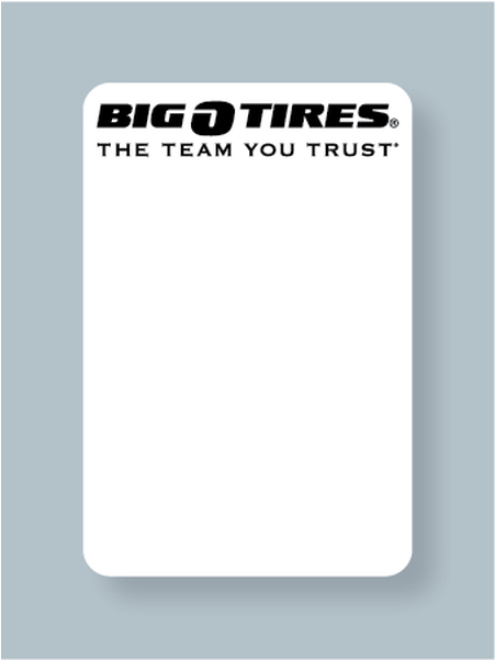 Big O Tires Oil Change Sticker - Big O Tires (800x600), Png Download