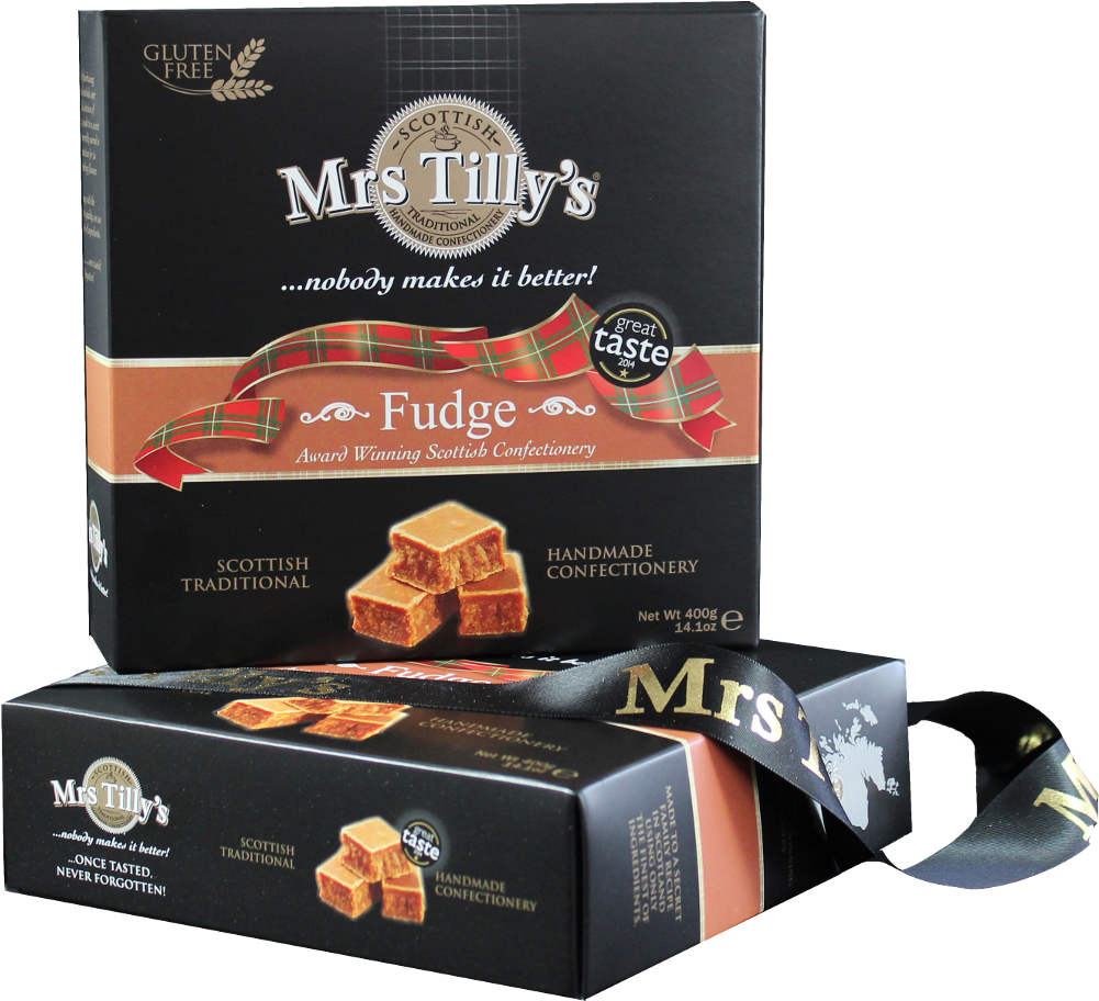 Fudge - Mrs Tilly's Scottish Tablet (1000x1000), Png Download
